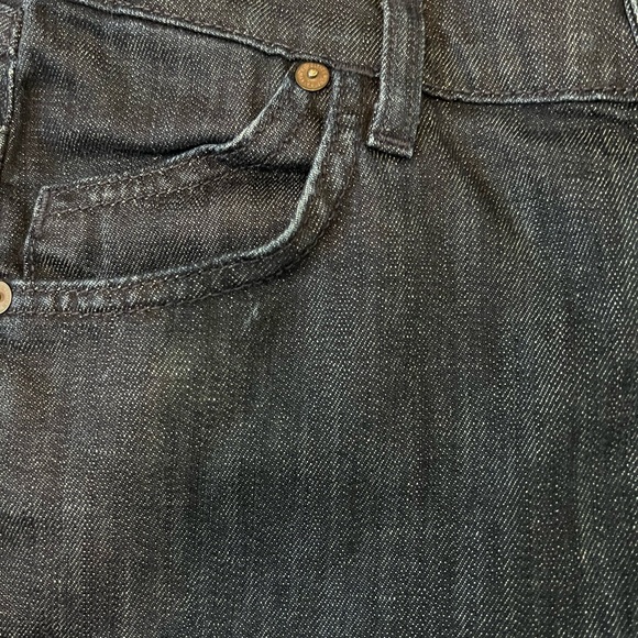 Citizens of Humanity, Hutton # 251 stretch hi-rise wide leg darker wash size 28. - Picture 4 of 13